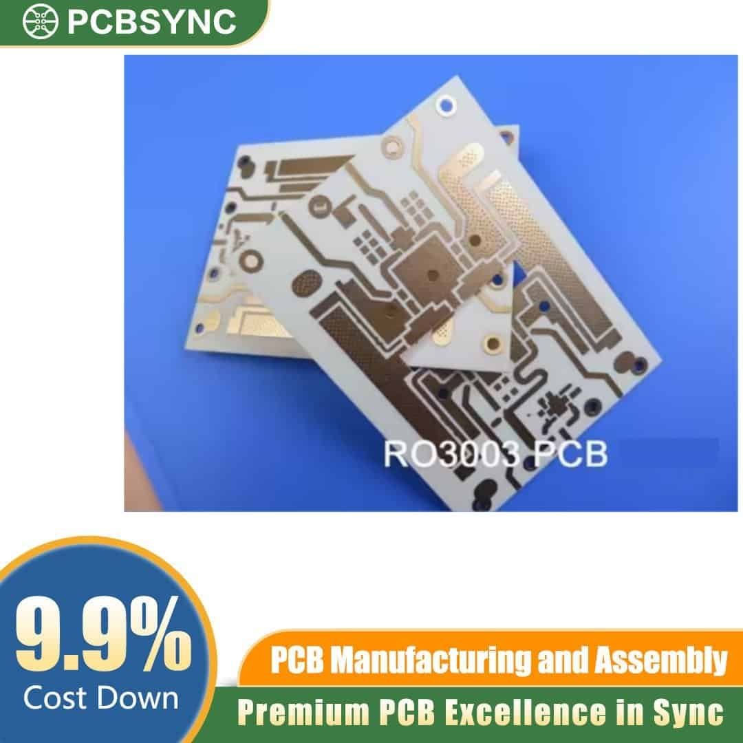 RO3003 2.4mm 3oz Immersion Silver 10-Layer Radiation Therapy Control PCB