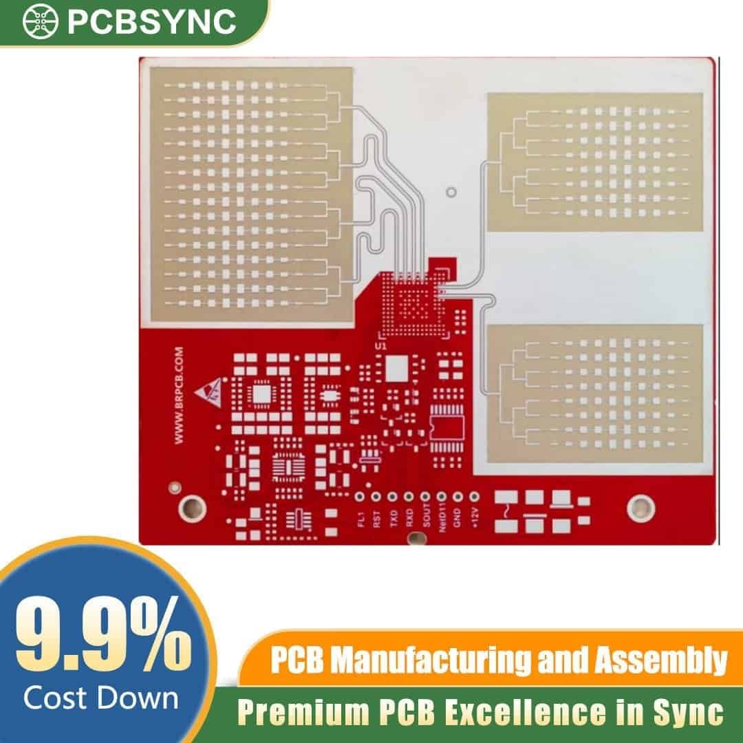 RO3003G2 1.6mm 1oz ENIG 8-Layer Multi-Standard Radio Base Station Board