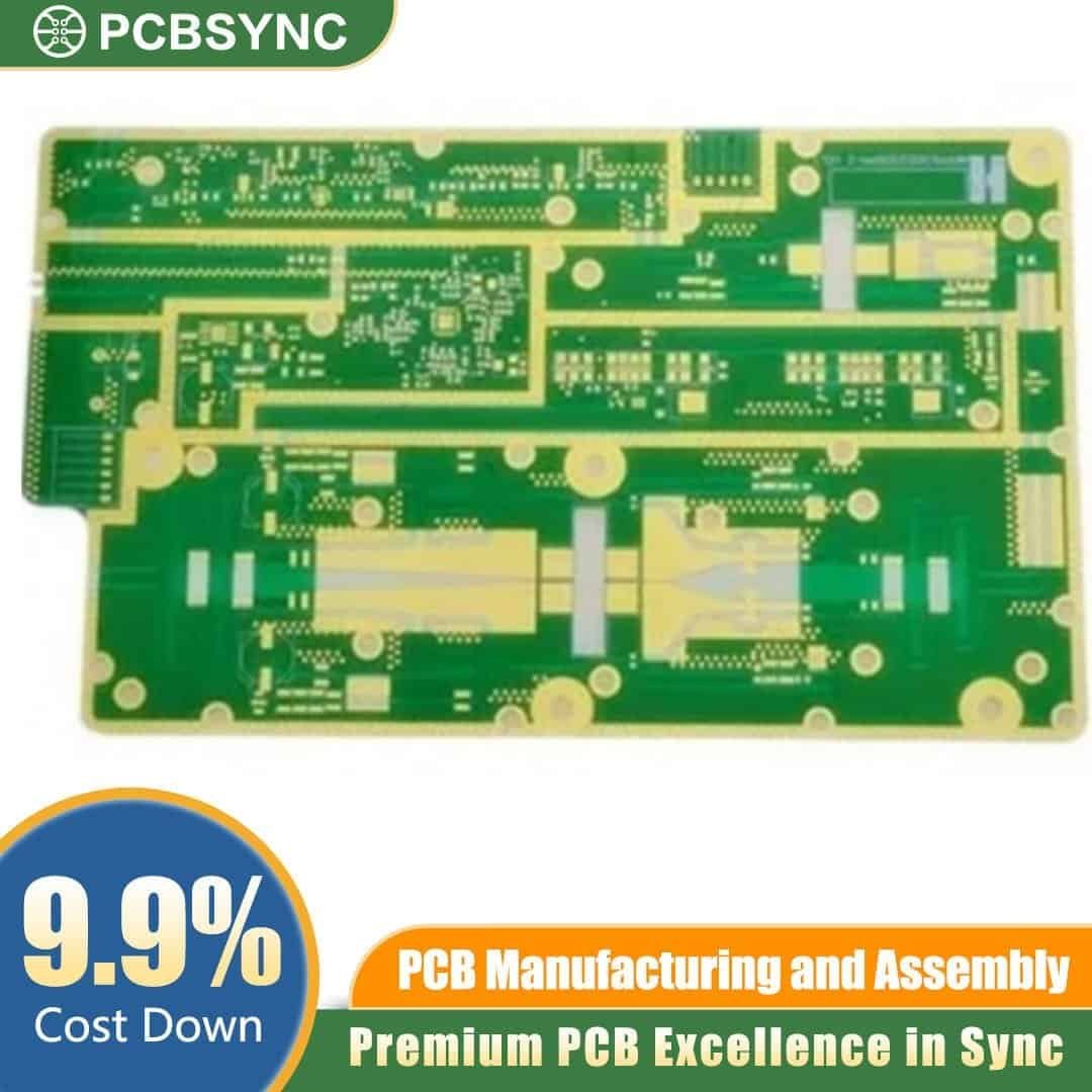 RO3010 1.8mm 12oz Immersion Gold 12-Layer Smart Manufacturing Control Board
