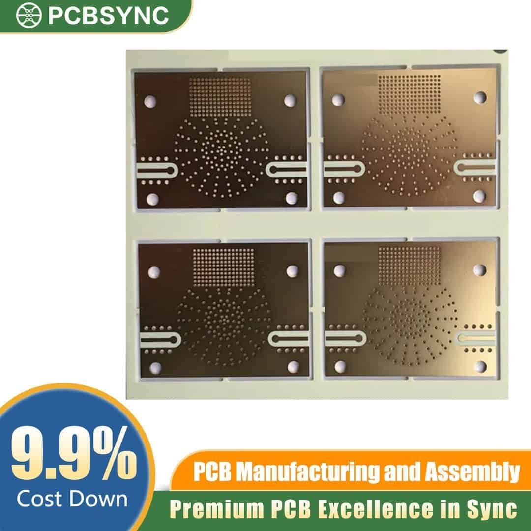 RO3010 2.4mm 2oz Immersion Gold 16-Layer Carrier Aggregation Base Station Board