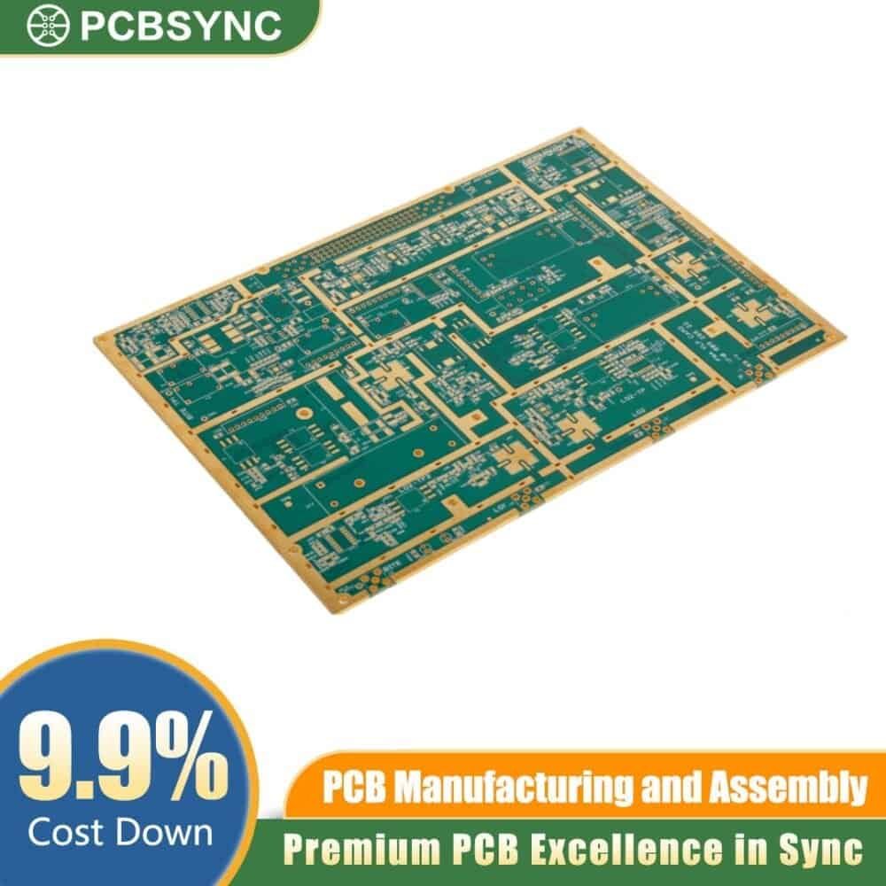 RO3035 1.0mm 2oz Immersion Silver 8-Layer Defense Jamming System PCB RO3035 1.0mm 2oz Immersion Silver 8-Layer Defense Jamming System PCB