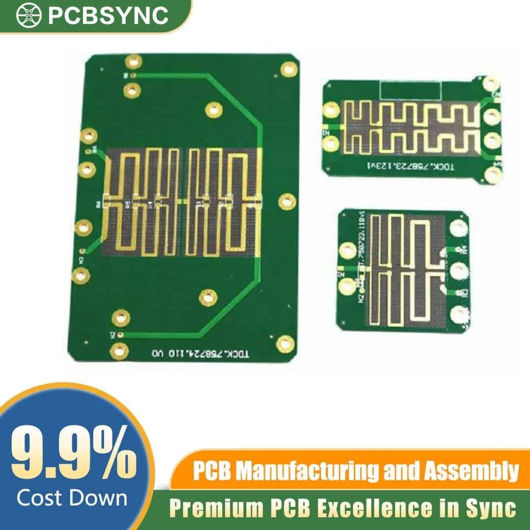 RO3035 2.0mm 3oz ENIG 12-Layer Defense Electronic Warfare PCB