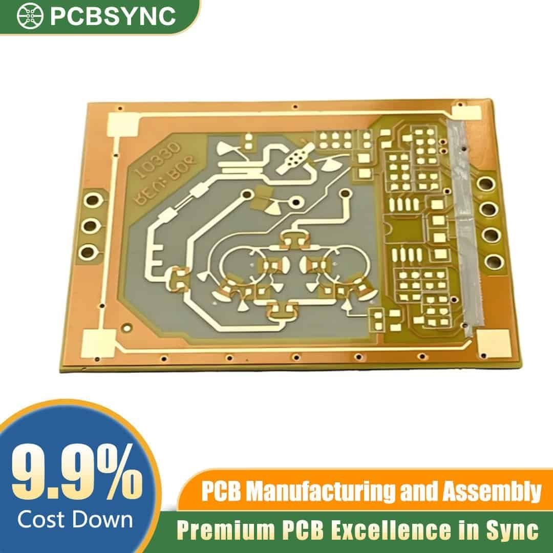 RO3035 2.0mm 3oz Hard Gold 18-Layer Smart Factory IIoT Platform PCB