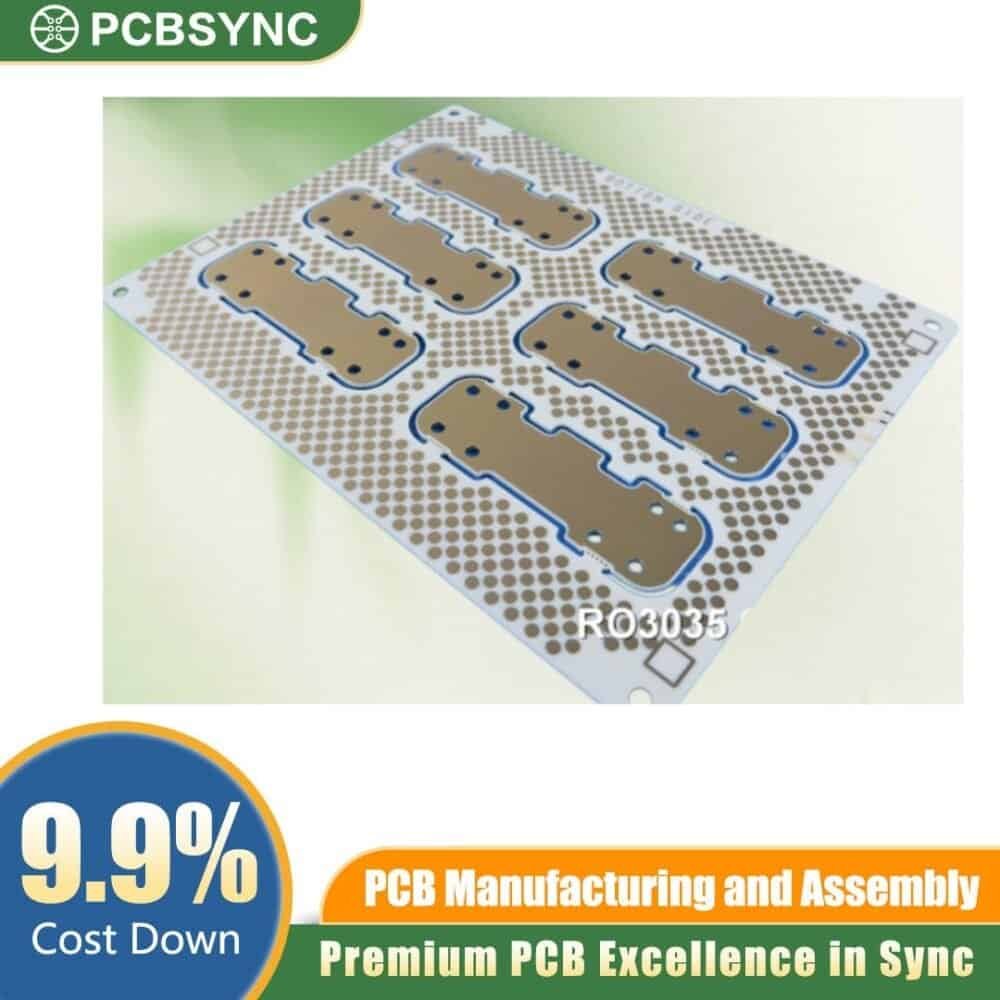RO3035 2.0mm 3oz Immersion Silver 18-Layer Smart Microgrid Controller PCB RO3035 2.0mm 3oz Immersion Silver 18-Layer Smart Microgrid Controller PCB