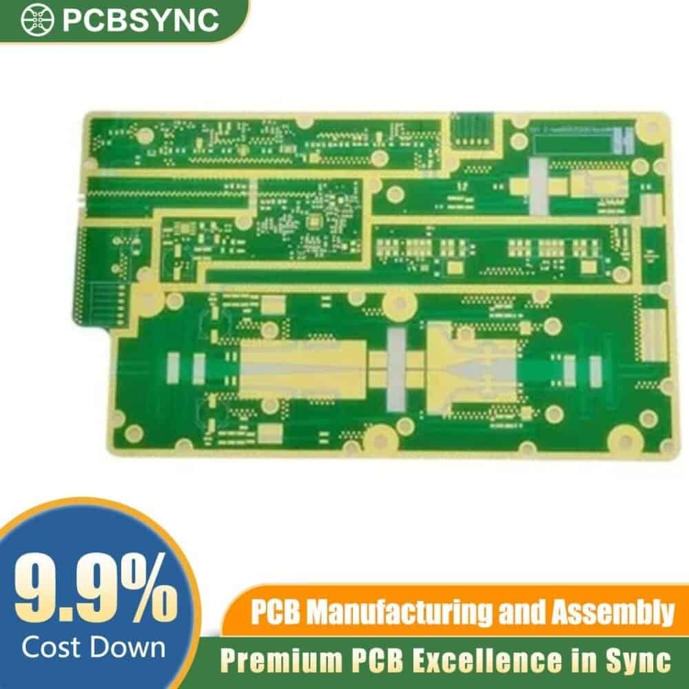 RO3035 2.4mm 2oz 100u Gold Plating 18-Layer Defense Surveillance System PCB RO3035 2.4mm 2oz 100u Gold Plating 18-Layer Defense Surveillance System PCB