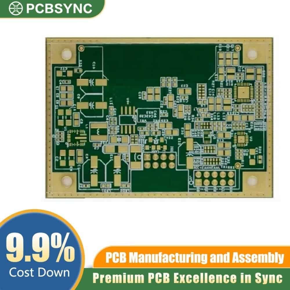 RO3200 2.0mm 3oz 3u Gold 16-Layer Defense Command Control PCB RO3200 2.0mm 3oz 3u Gold 16-Layer Defense Command Control PCB