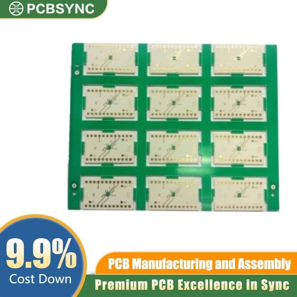 RO4003C 0.5mm 1oz Hard Gold 4-Layer Wearable Fitness Tracker RF PCB RO4003C 0.5mm 1oz Hard Gold 4-Layer Wearable Fitness Tracker RF PCB