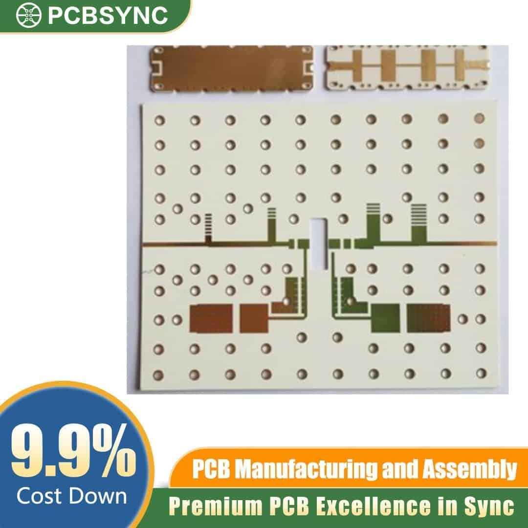 RO4003C 0.6mm 1oz ENIG 4-Layer Wireless Patient Monitoring PCB