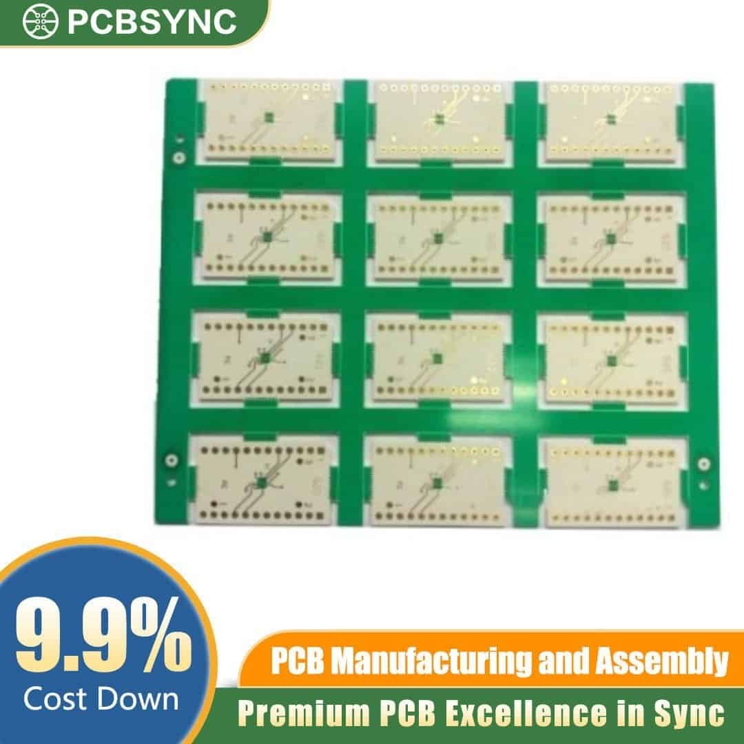 RO4003C 0.6mm 1oz Immersion Silver 4-Layer Contactless Card Reader PCB