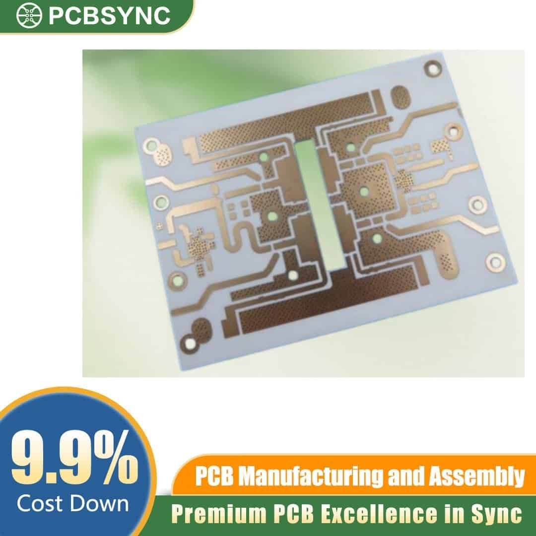 RO4003C 1.0mm 1oz ENIG 8-Layer Sub-GHz IoT Sensor Node Board