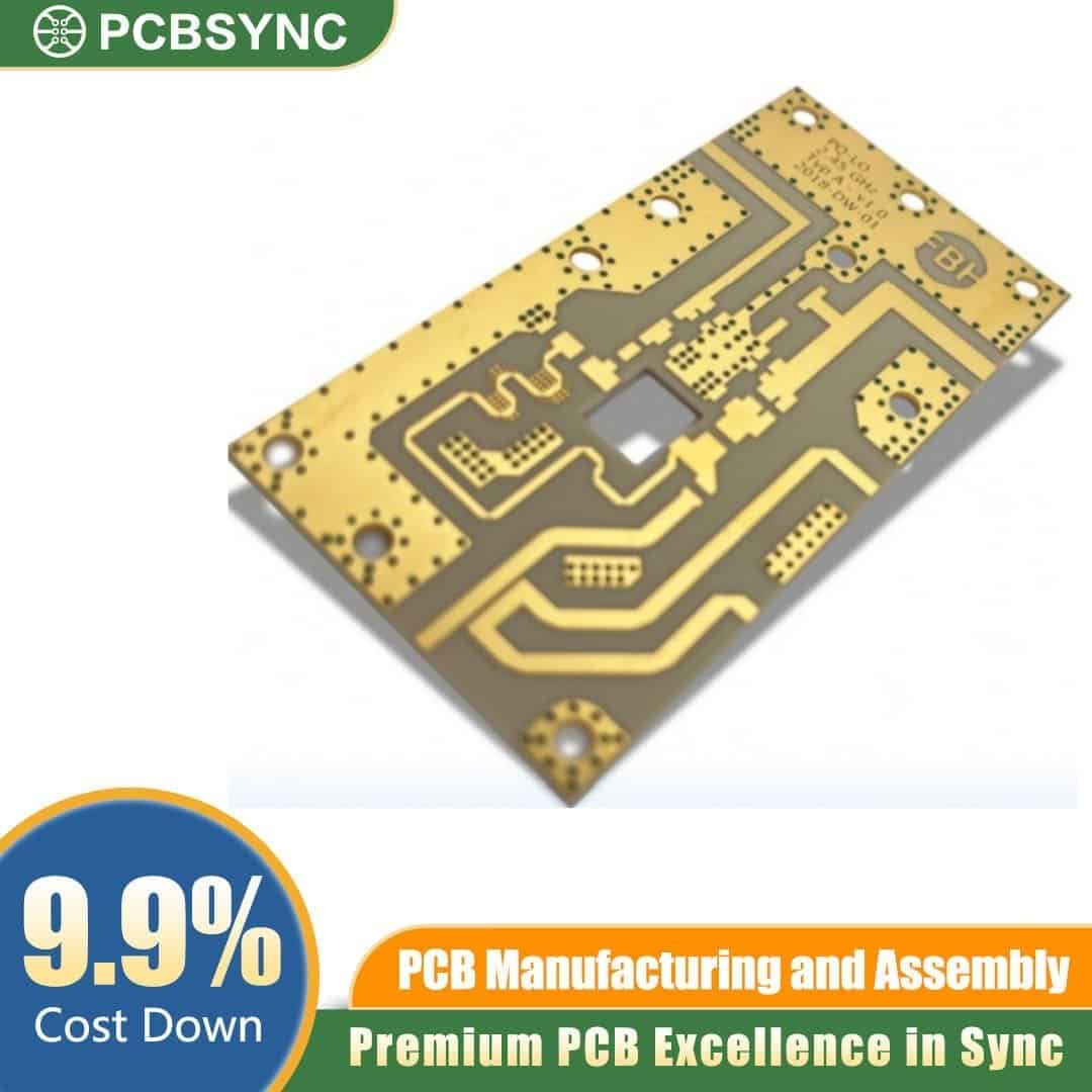 RO4003C 1.0mm 2oz ENIG 6-Layer Connected Car Telematics PCB