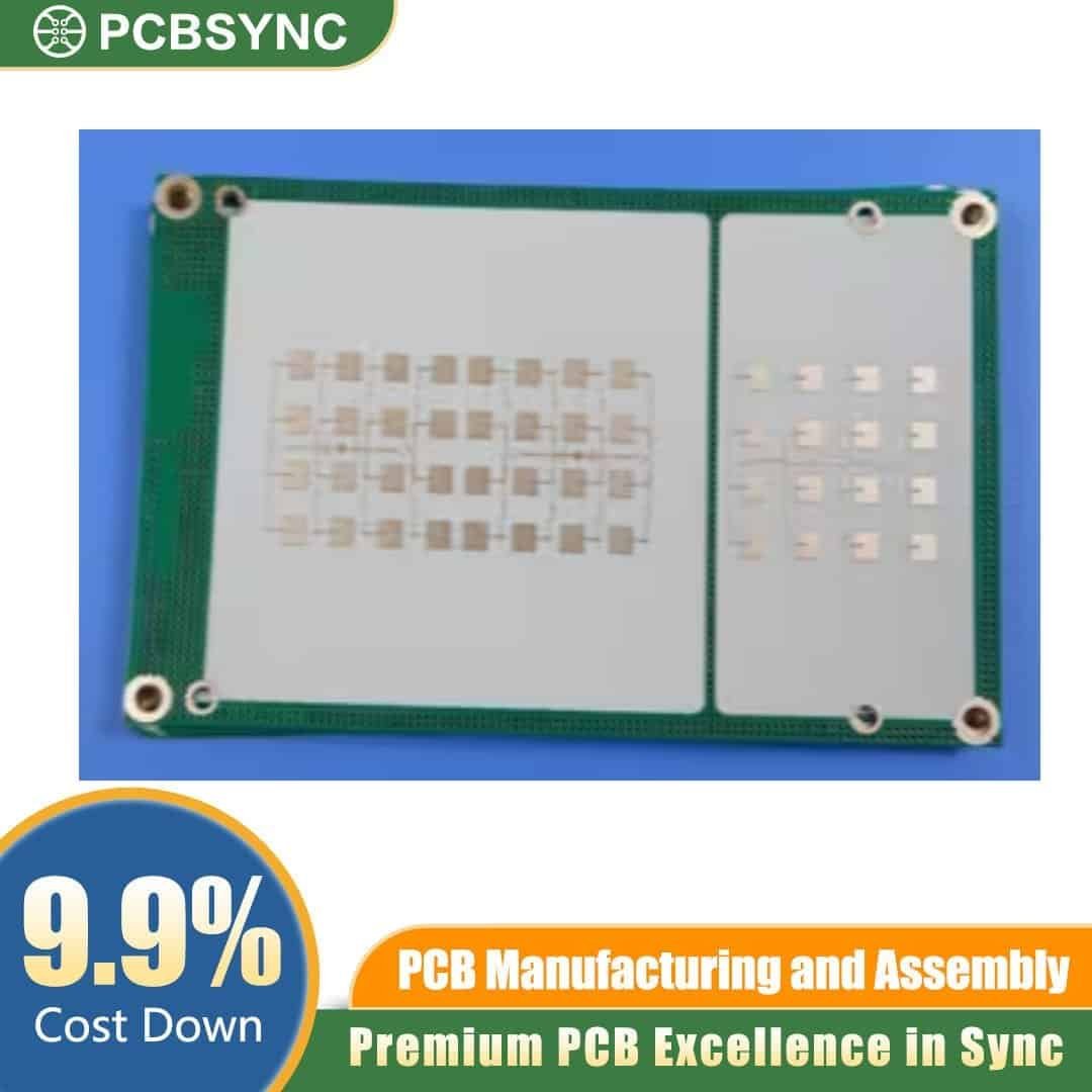 RO4003C 1.0mm 2oz ENIG 8-Layer Surgical Robot Communication PCB