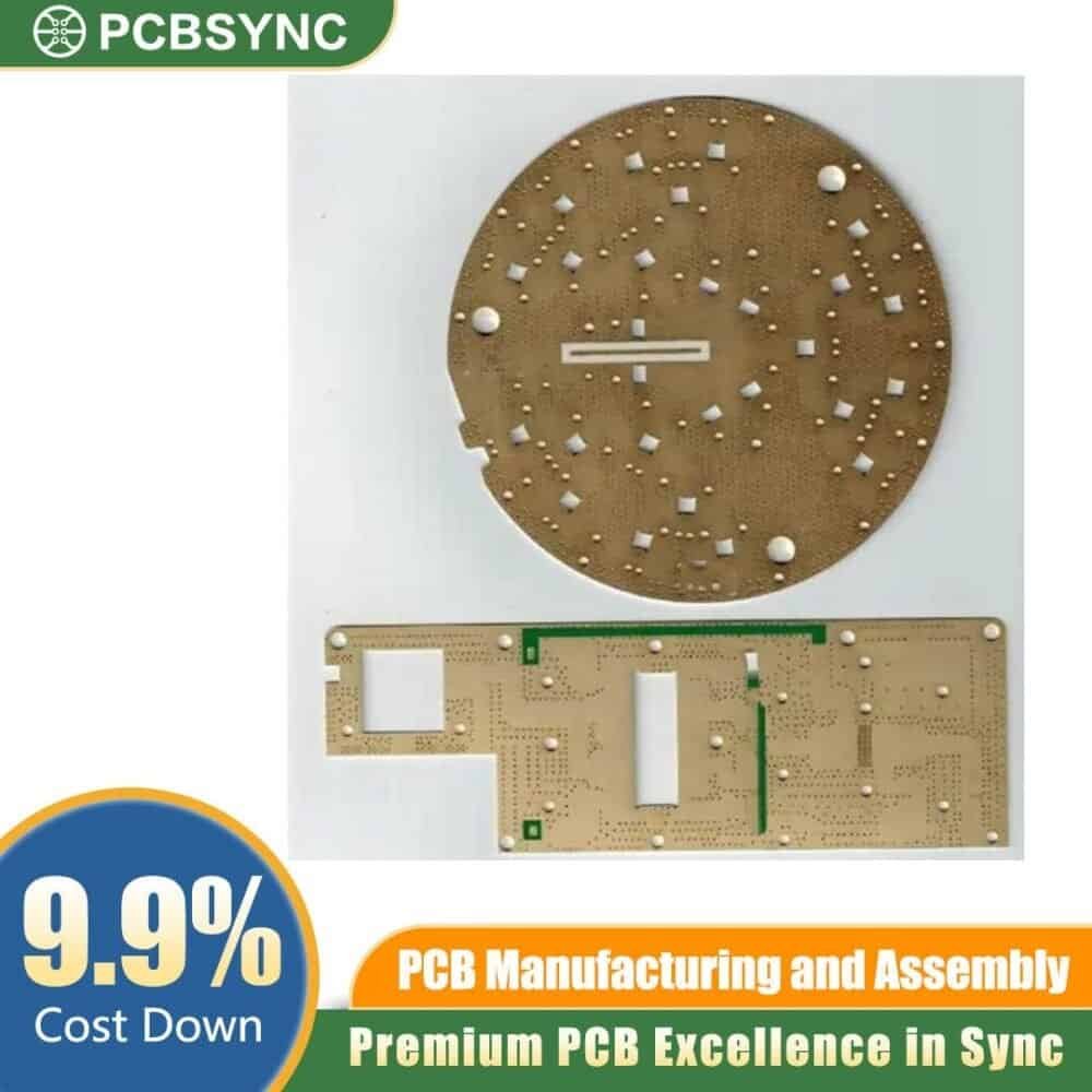 RO4003C 1.2mm 12oz Hard Gold 10-Layer Fiber Optic Transceiver PCB RO4003C 1.2mm 12oz Hard Gold 10-Layer Fiber Optic Transceiver PCB