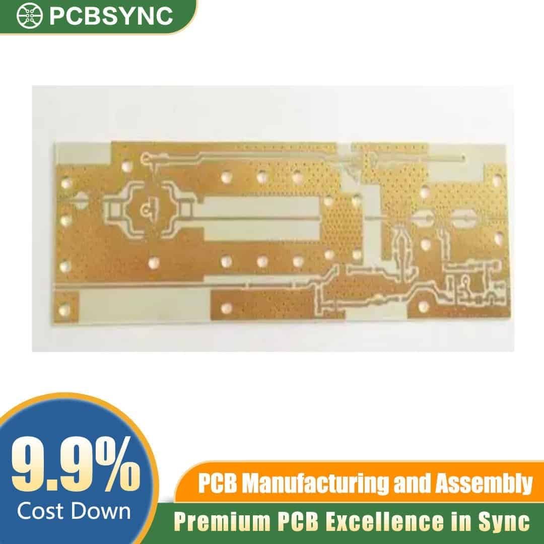 RO4003C 1.5mm 2oz 10u Gold 12-Layer Smart Lighting Control System Board