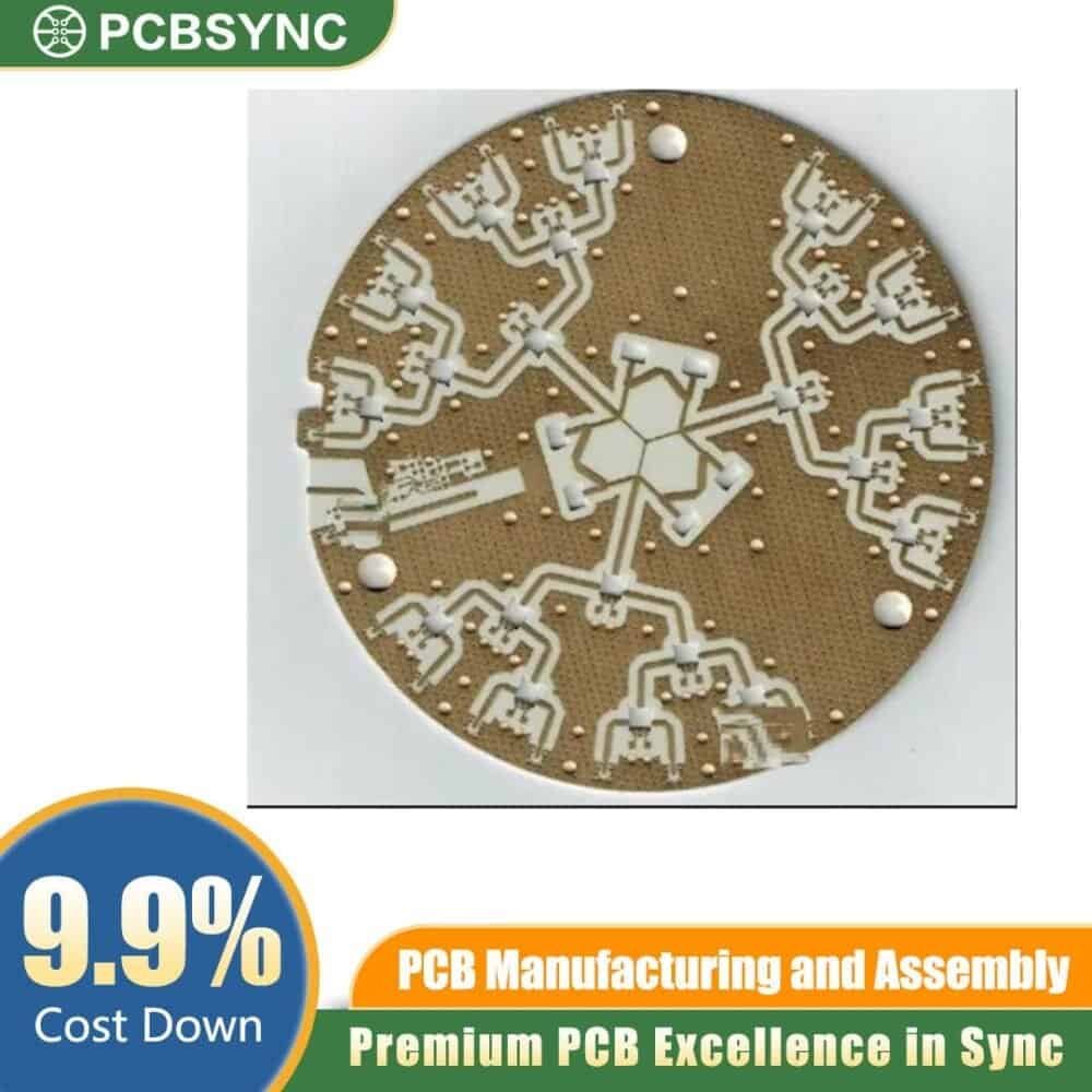 RO4003C 1.8mm 12oz ENIG 12-Layer Military Secure Data Link PCB RO4003C 1.8mm 12oz ENIG 12-Layer Military Secure Data Link PCB