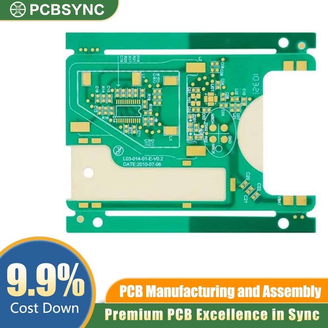 RO4350B 0.6mm 12oz 10u Gold 10-Layer WiFi 7 Access Point Board