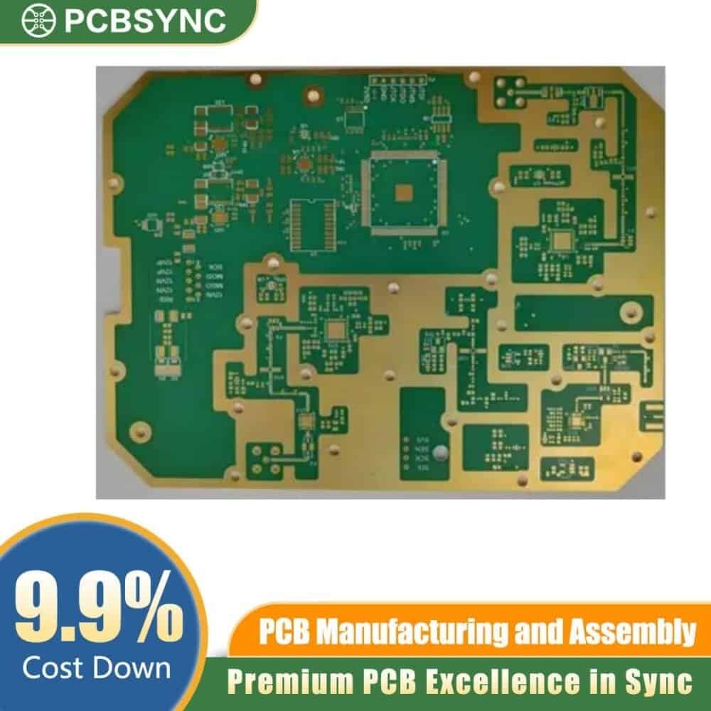 RO4350B 1.0mm 2oz ENIG 6-Layer 5G Repeater Amplifier PCB RO4350B 1.0mm 2oz ENIG 6-Layer 5G Repeater Amplifier PCB