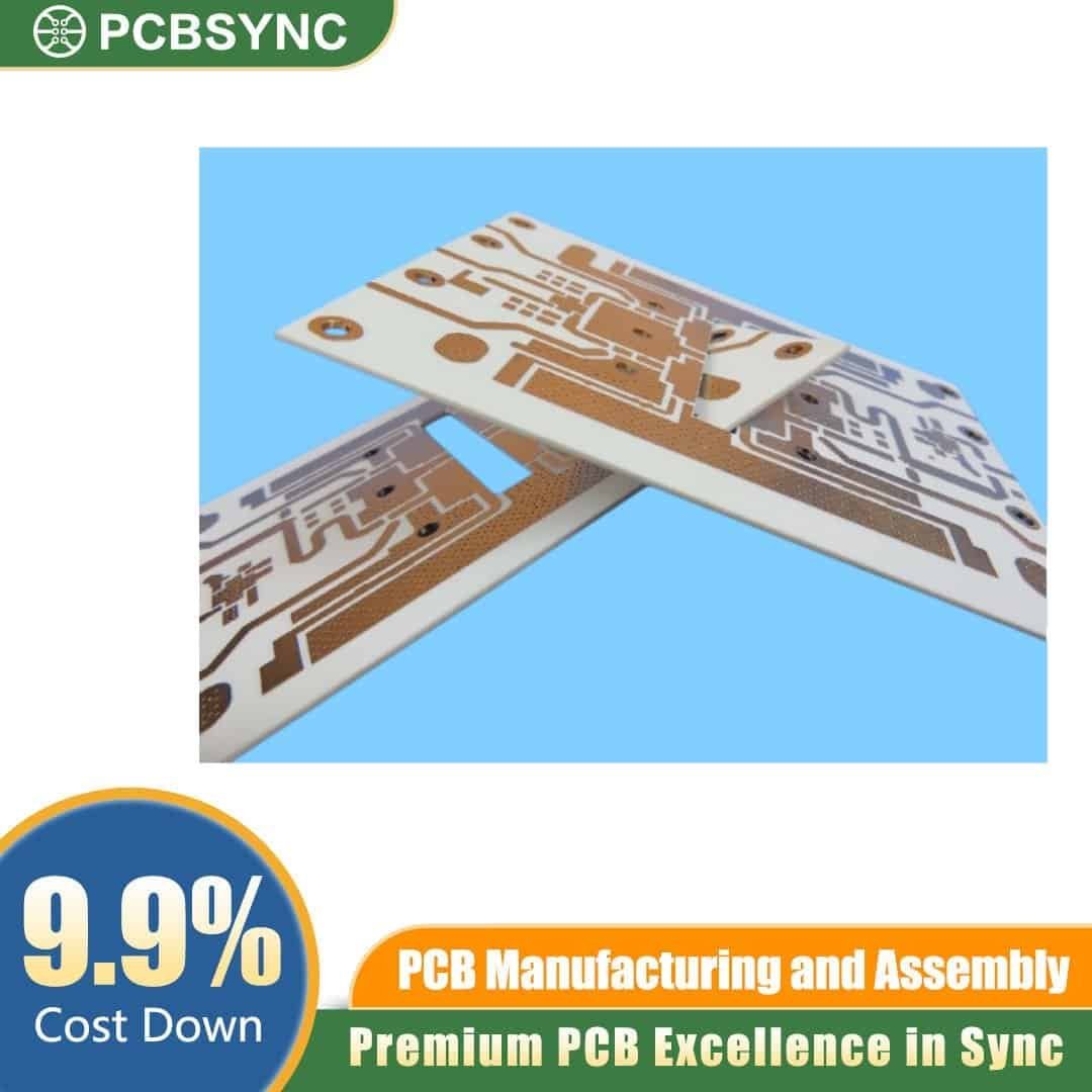 RO4350B 1.2mm 2oz Immersion Gold 10-Layer Medical Spectrometer Interface Board