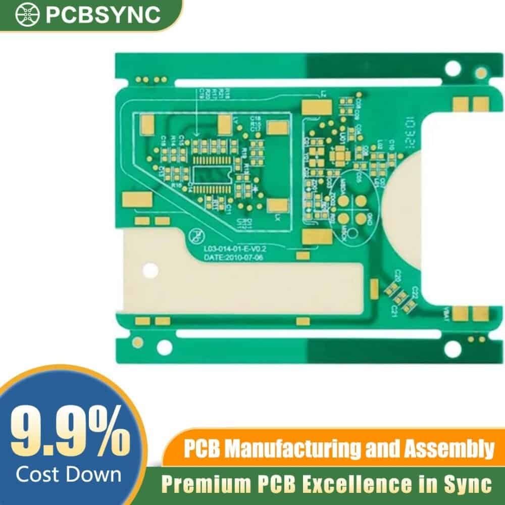 RO4350B 1.6mm 1oz ENIG 6-Layer Medical MRI RF Coil PCB RO4350B 1.6mm 1oz ENIG 6-Layer Medical MRI RF Coil PCB