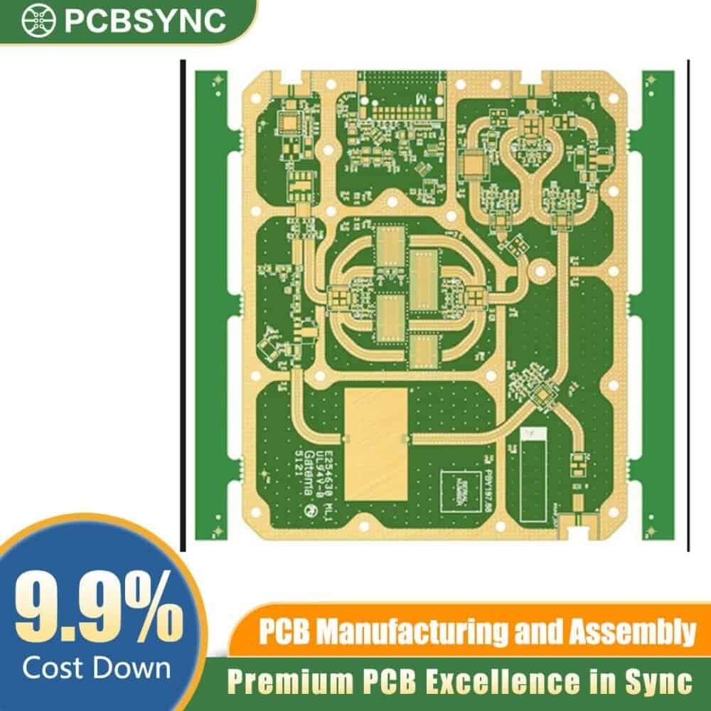 RO4350B 2.4mm 3oz ENIG 16-Layer High-Power Wireless Charging Pad Board RO4350B 2.4mm 3oz ENIG 16-Layer High-Power Wireless Charging Pad Board