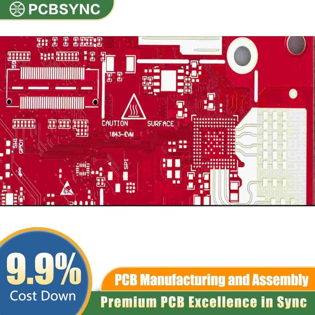RO4360G2 0.6mm 1oz Hard Gold 2-Layer Automotive V2X Communication Board