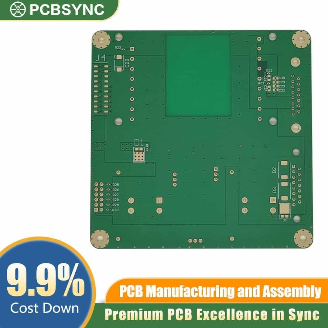 RO4360G2 0.8mm 1oz ENIG 6-Layer Blind Spot Detection Radar Board
