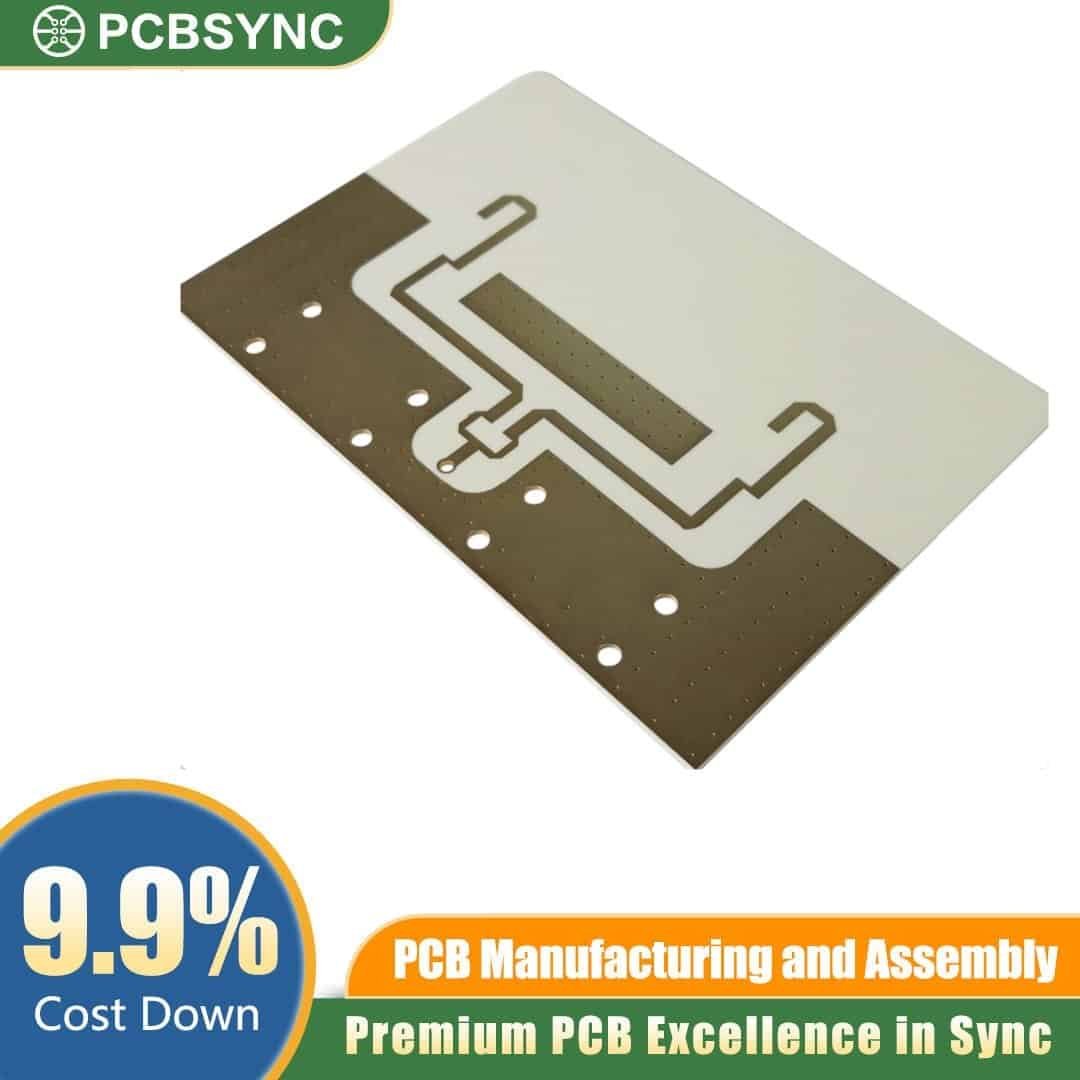 RO4360G2 0.8mm 1oz Immersion Gold 10-Layer ADAS Radar PCB