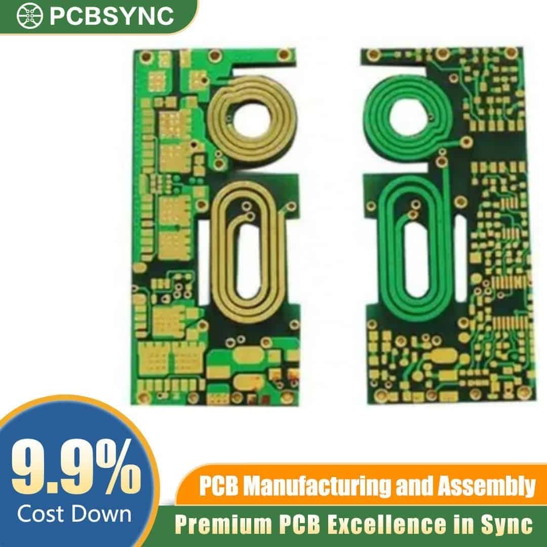 RO4360G2 1.5mm 1oz ENIG 12-Layer Multi-Sensor Fusion Platform PCB