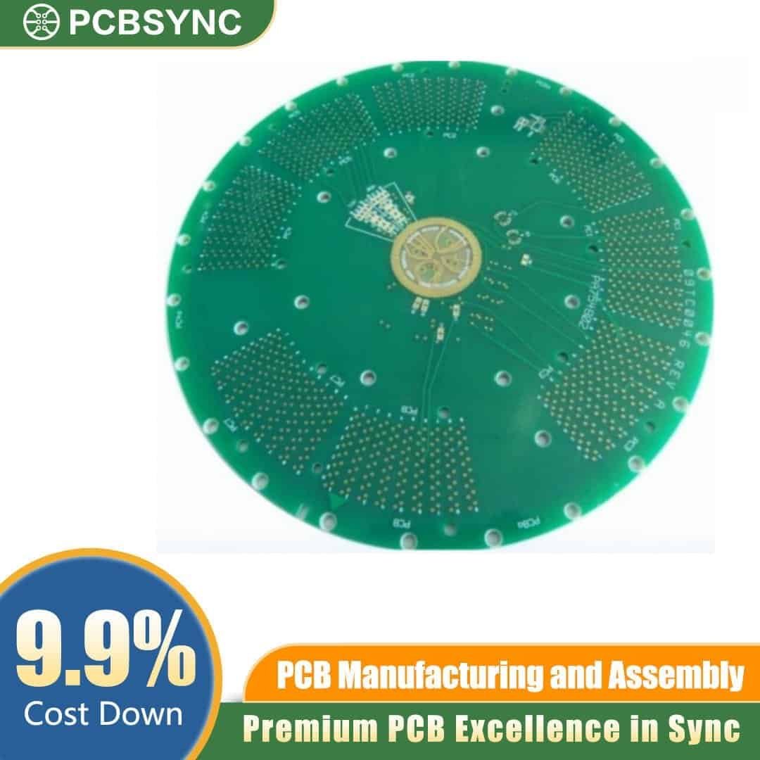 RO4360G2 1.5mm 2oz Immersion Silver 12-Layer Autonomous Driving Sensor Fusion PCB
