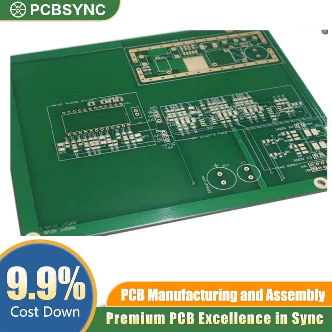 RO4700 0.4mm 12oz Immersion Gold 4-Layer Automotive LiDAR Interface Board
