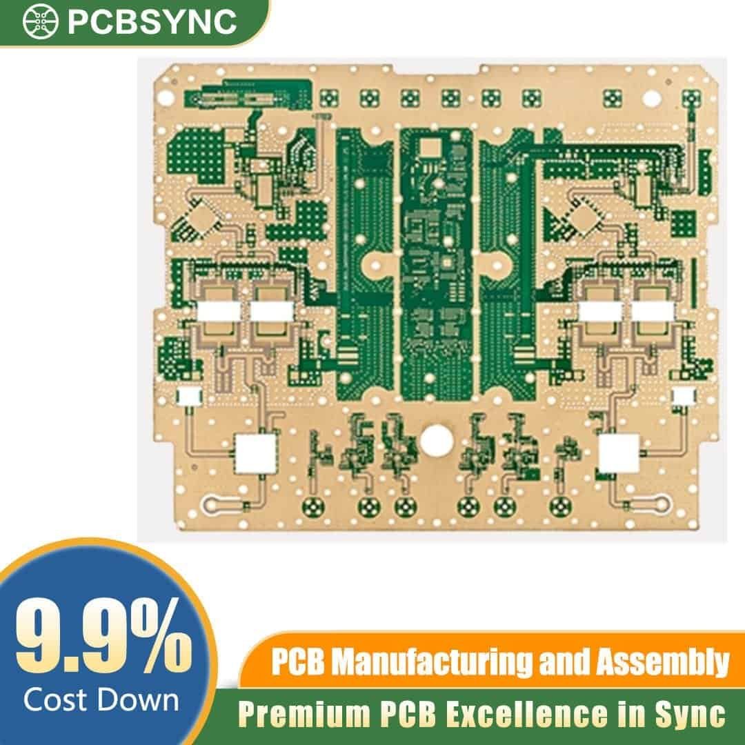 RO4700 0.5mm 1oz ENIG 4-Layer Smart Pill RF Transceiver Board