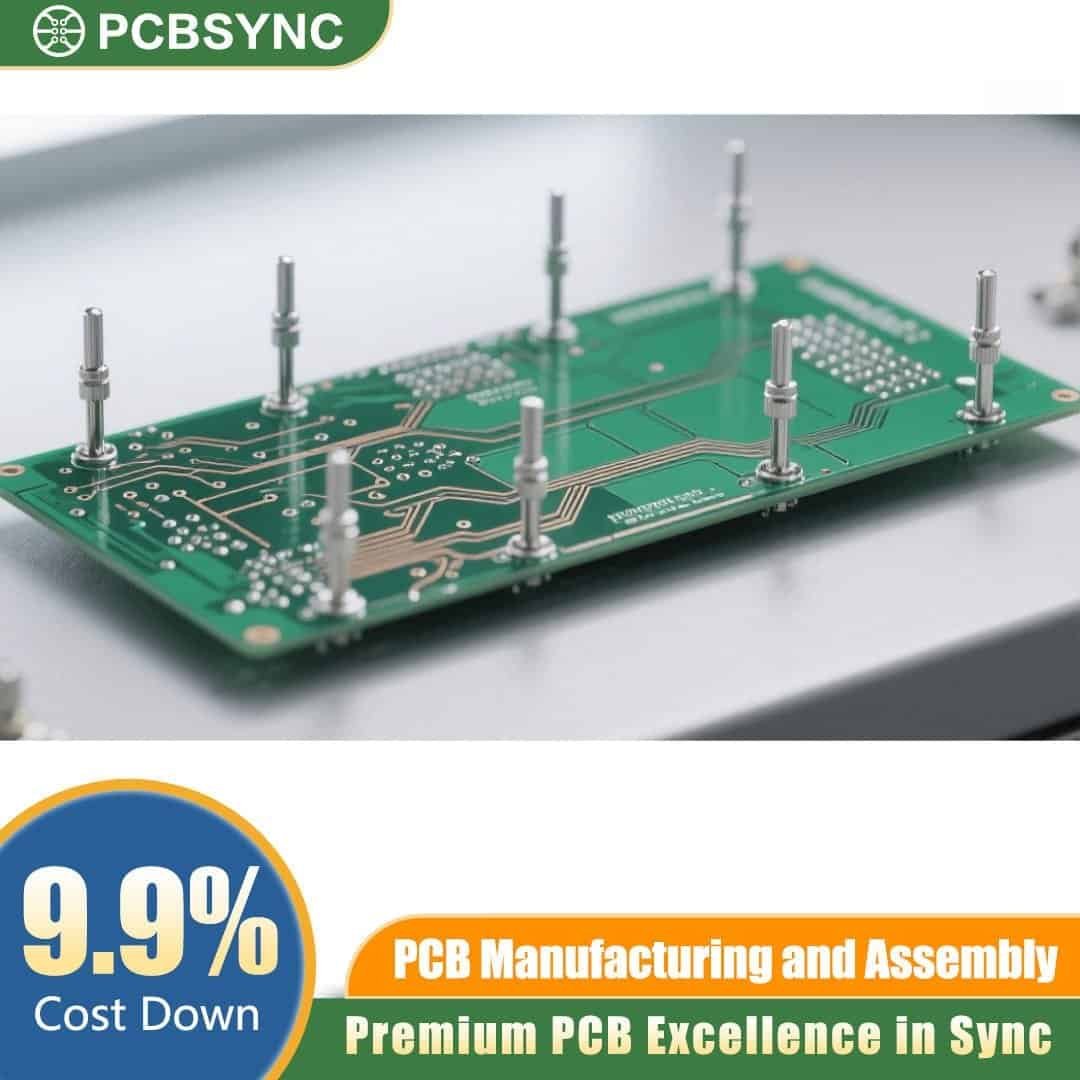 RO4700 0.6mm 1oz Immersion Silver 4-Layer Automotive Camera Module PCB