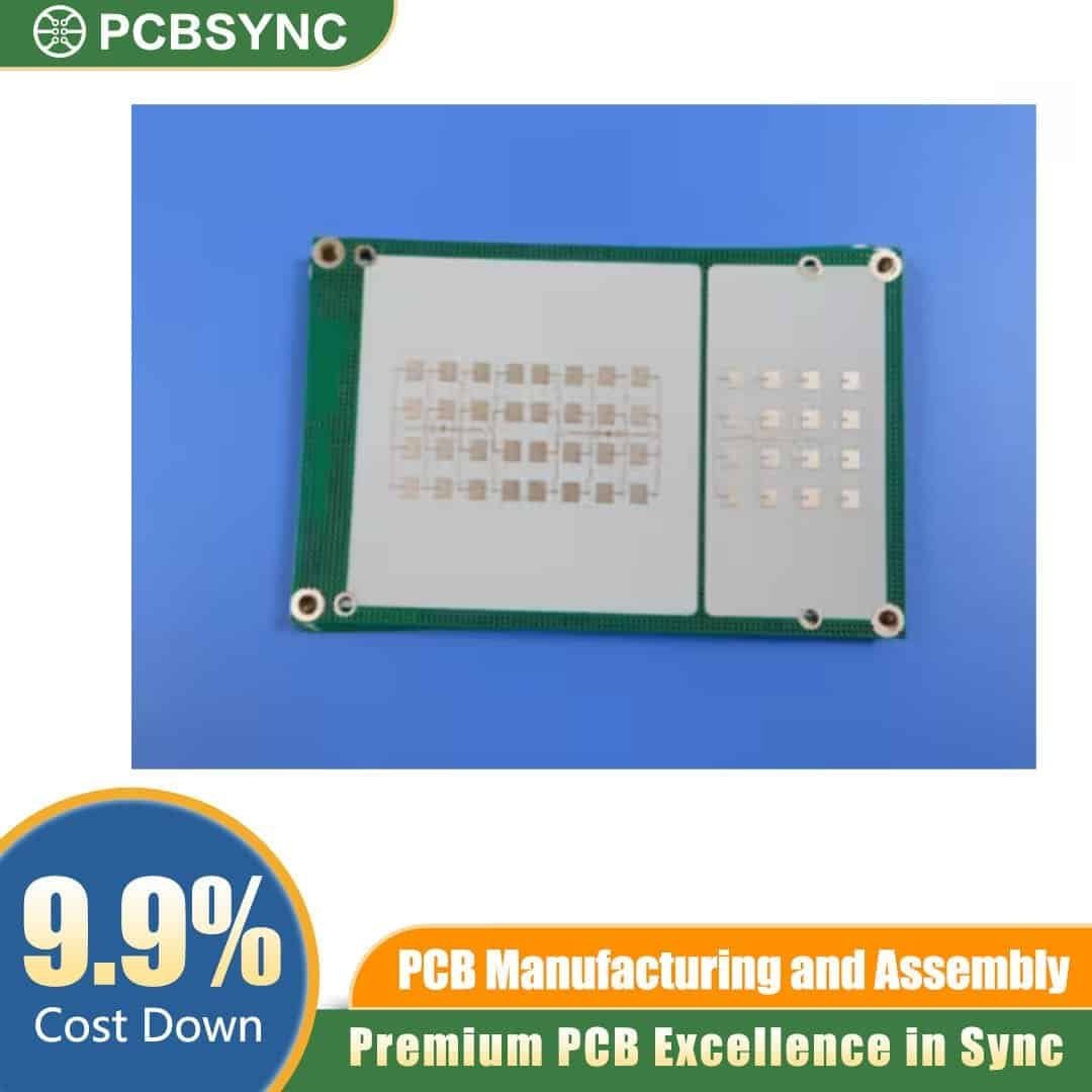 RO4700 0.6mm 1oz Immersion Silver 4-Layer Automotive Surround View Camera PCB