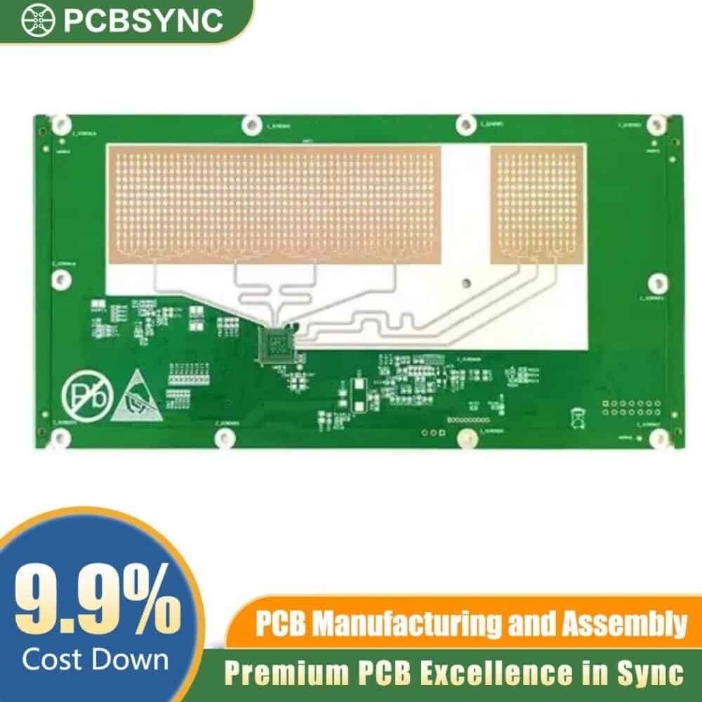 RO4700 1.2mm 12oz ENIG 6-Layer Ultra-Wideband Anchor Node PCB RO4700 1.2mm 12oz ENIG 6-Layer Ultra-Wideband Anchor Node PCB