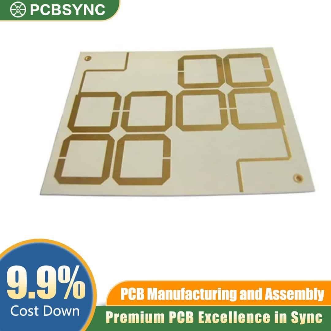 RO4700 1.2mm 1oz ENIG 10-Layer CT Scanner Signal Processing Board