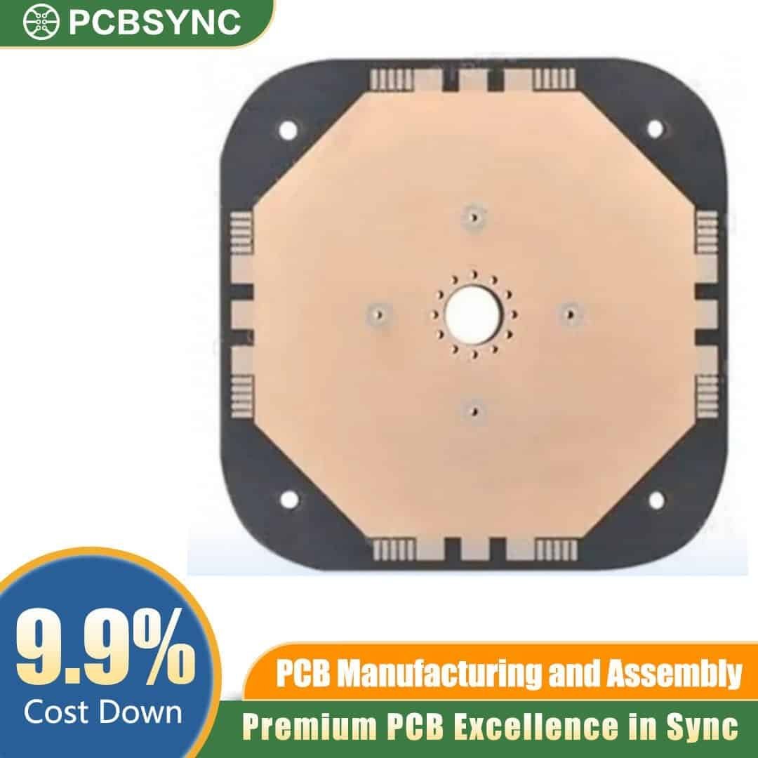 RO4700 1.2mm 1oz Immersion Silver 6-Layer Z-Wave Smart Home Controller PCB