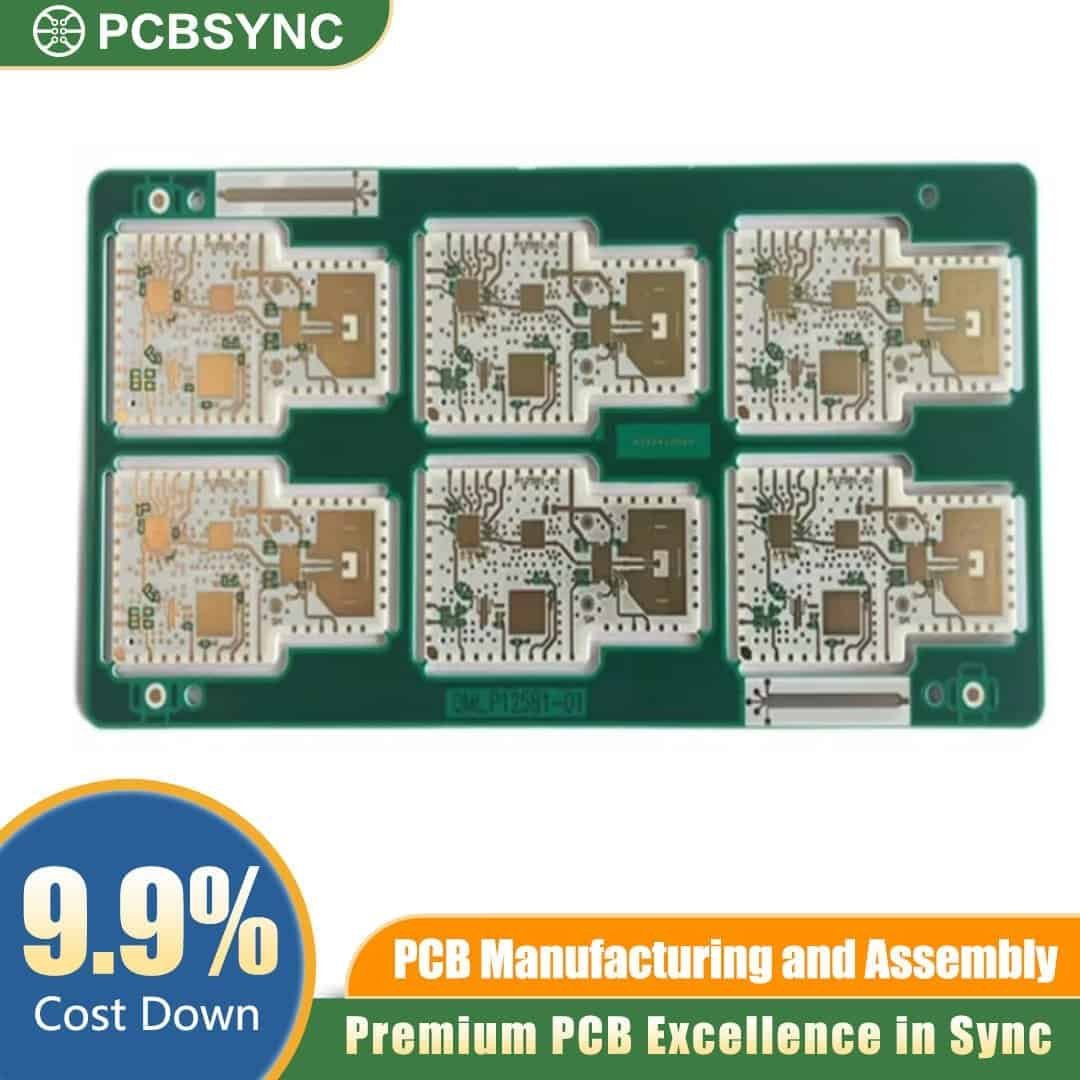 RO4700 1.2mm 3oz ENIG 6-Layer High-Speed Digital RF PCB