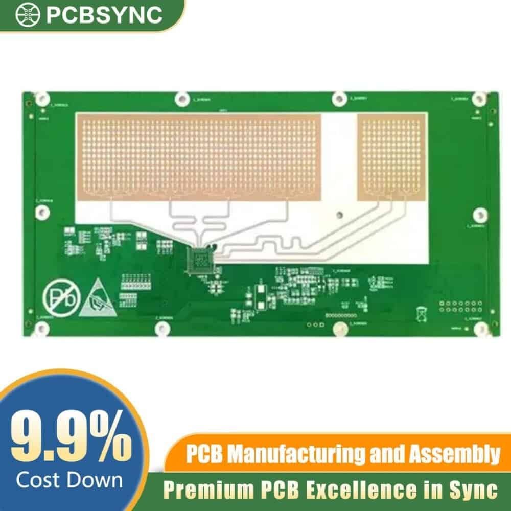 RO4700 1.5mm 3oz Hard Gold 14-Layer Coordinated Multipoint Transmission PCB RO4700 1.5mm 3oz Hard Gold 14-Layer Coordinated Multipoint Transmission PCB