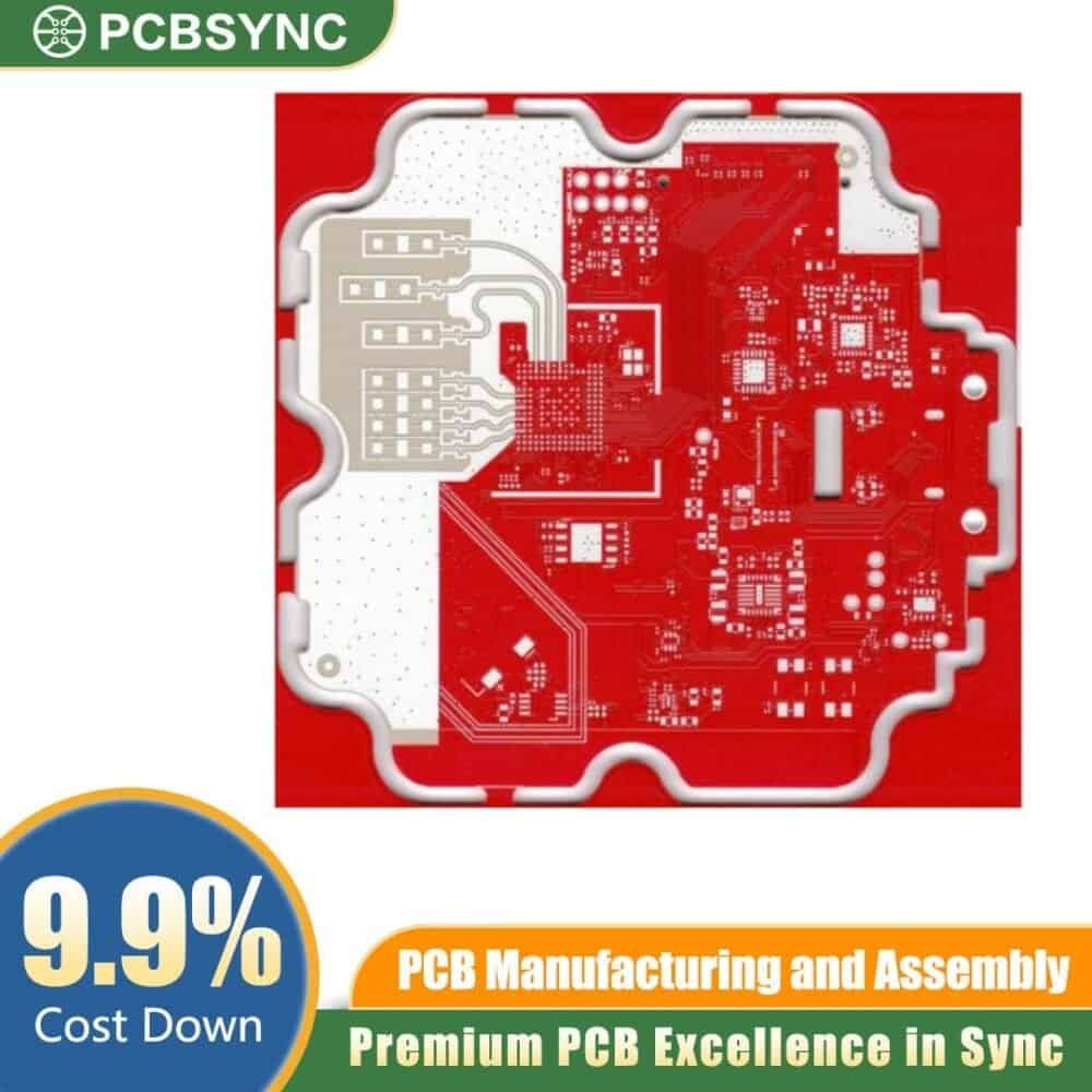 RO4830 1.0mm 1oz Immersion Silver 8-Layer Smart Thermostat IoT Module PCB RO4830 1.0mm 1oz Immersion Silver 8-Layer Smart Thermostat IoT Module PCB