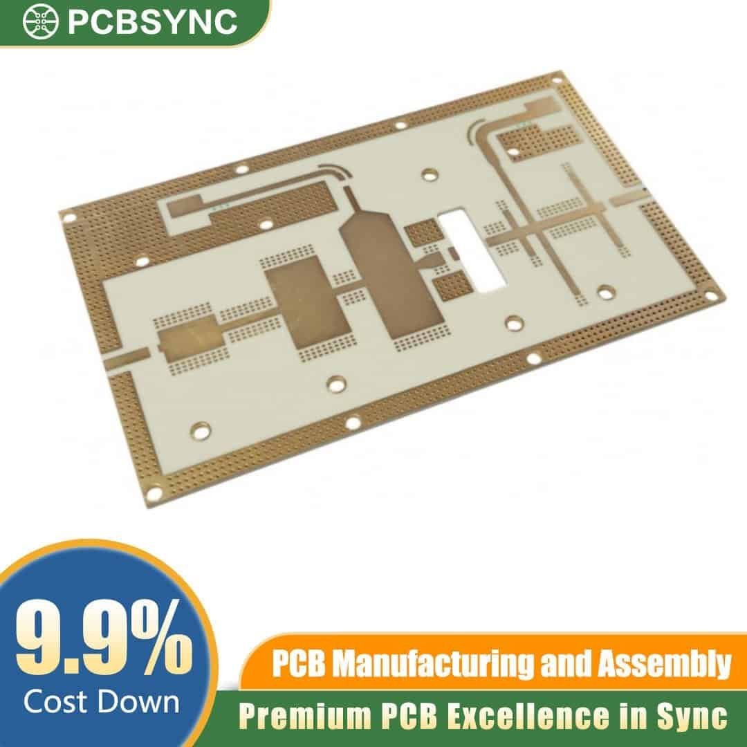 RO4830 1.5mm 3oz ENIG 6-Layer Smart Meter Communication PCB