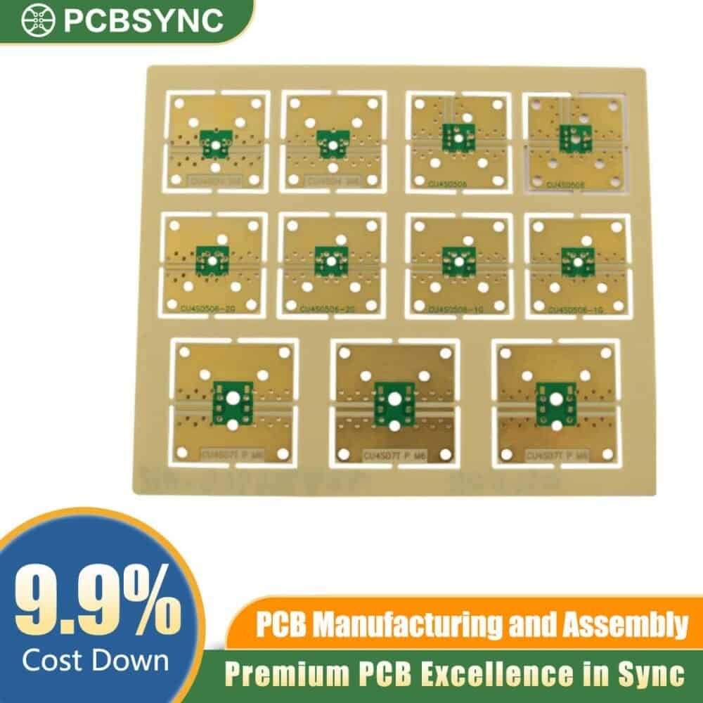 RO4830 1.8mm 12oz 50u Gold Plating 10-Layer Telecom Power Distribution Board RO4830 1.8mm 12oz 50u Gold Plating 10-Layer Telecom Power Distribution Board