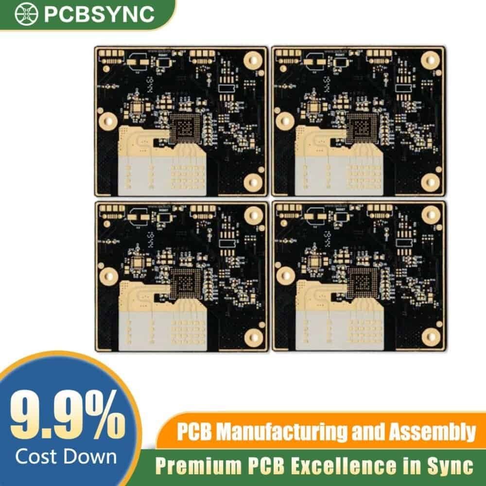 RO4835 1.2mm 1oz ENIG 4-Layer UAV Autopilot Communication PCB RO4835 1.2mm 1oz ENIG 4-Layer UAV Autopilot Communication PCB