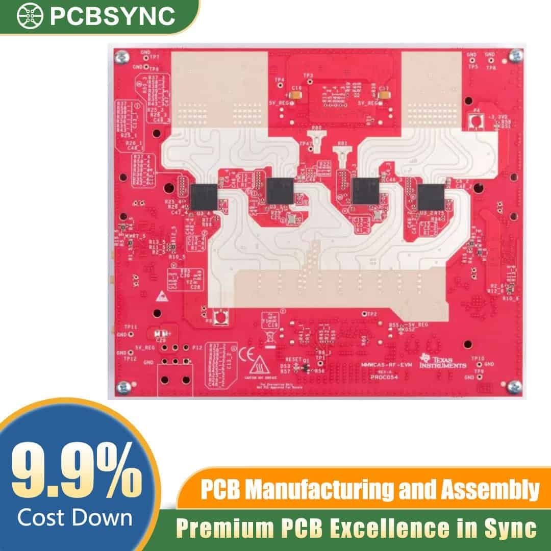 RO4835 1.5mm 2oz ENIG 8-Layer Multi-Layer RF Module Board