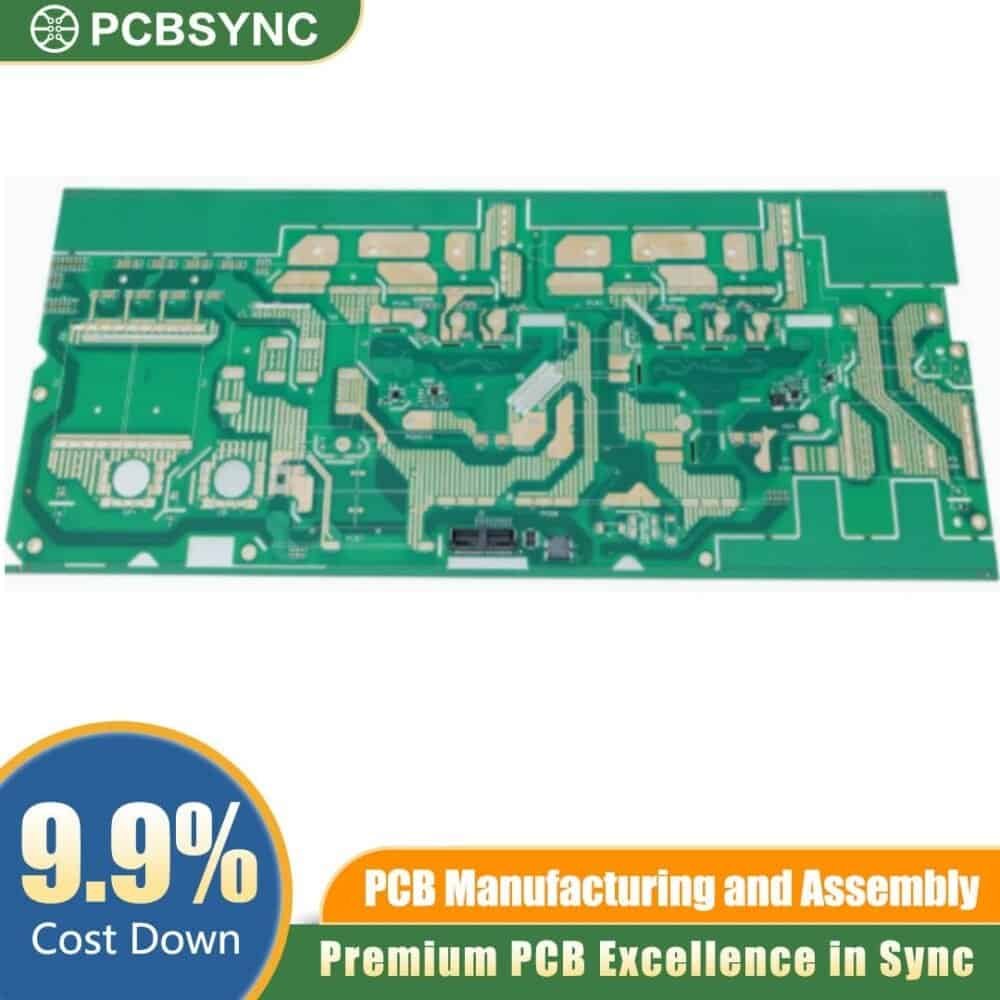 RT duroid 5280LZ 1.2mm 1oz ENIG 6-Layer Military Precision Guided Munition Board RT duroid 5280LZ 1.2mm 1oz ENIG 6-Layer Military Precision Guided Munition Board
