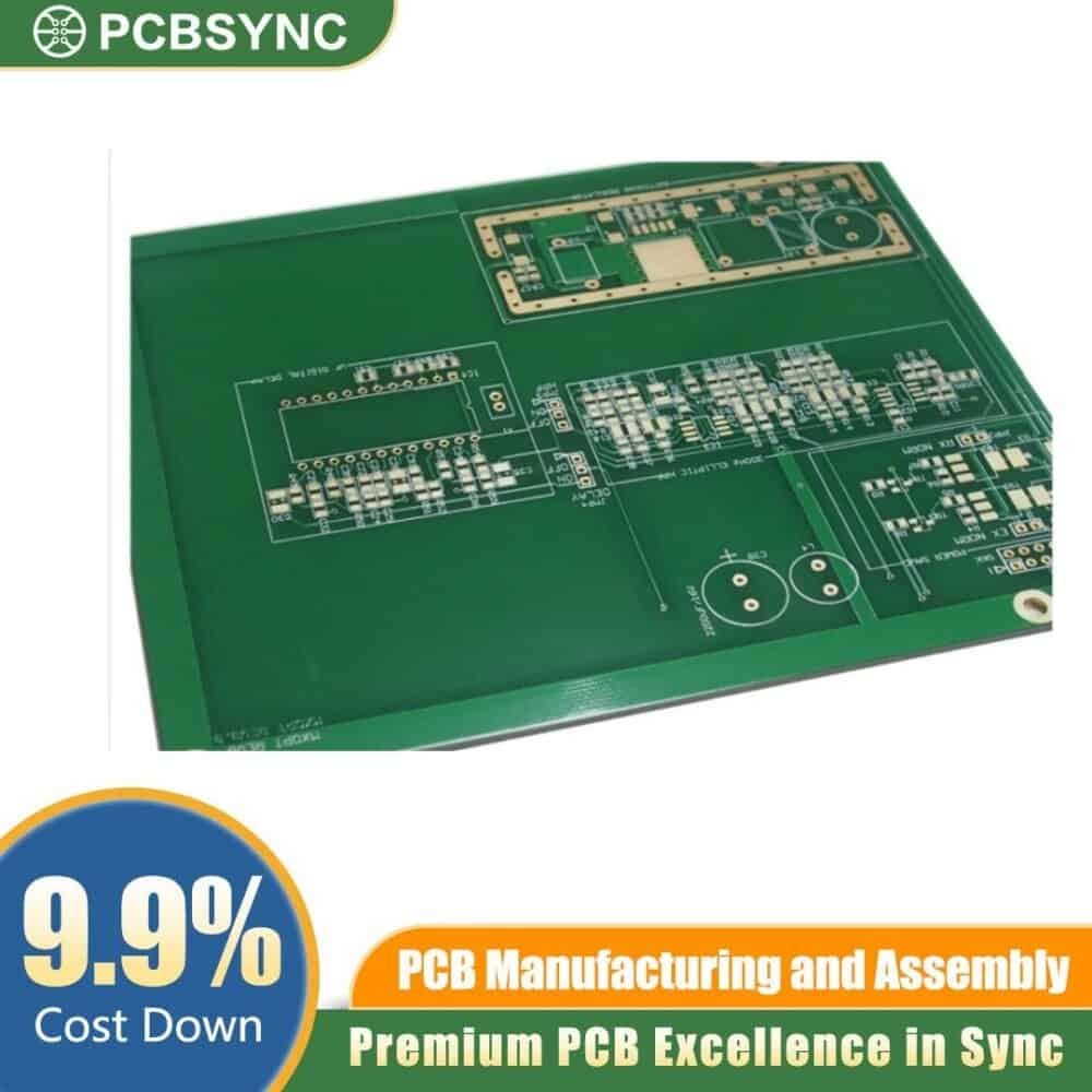 RT duroid 5280LZ 2.4mm 3oz ENIG 16-Layer Military Ground Station Board RT duroid 5280LZ 2.4mm 3oz ENIG 16-Layer Military Ground Station Board