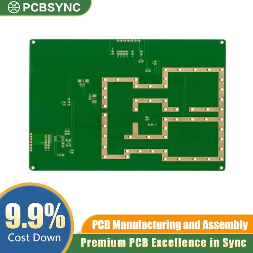 RT duroid 5870 1.2mm 3oz Immersion Gold 6-Layer Airborne Fire Control Radar Board RT duroid 5870 1.2mm 3oz Immersion Gold 6-Layer Airborne Fire Control Radar Board