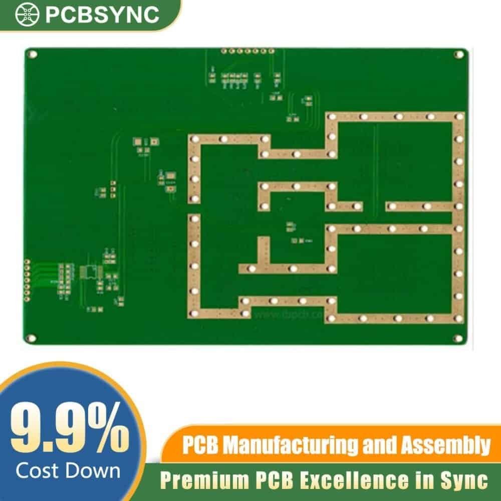 RT duroid 5870 1.6mm 2oz 3u Gold 12-Layer Airborne Surveillance Radar Board RT duroid 5870 1.6mm 2oz 3u Gold 12-Layer Airborne Surveillance Radar Board