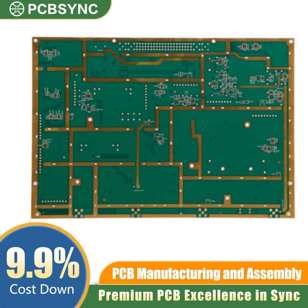 RT duroid 5880 0.4mm 1oz Immersion Silver 2-Layer Ultra-Thin RF Board