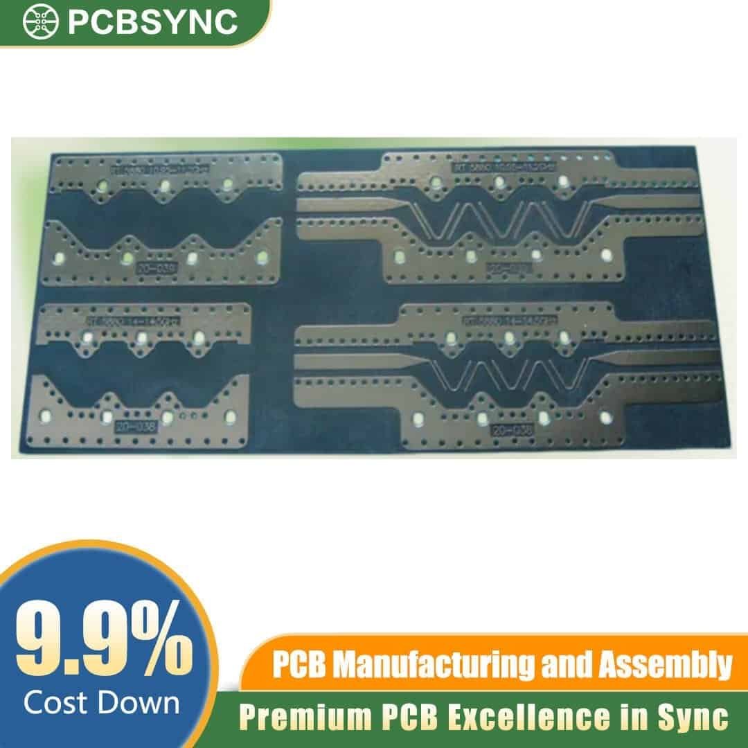 RT duroid 5880LZ 1.8mm 1oz ENIG 8-Layer Ultra-Stable Satellite Board
