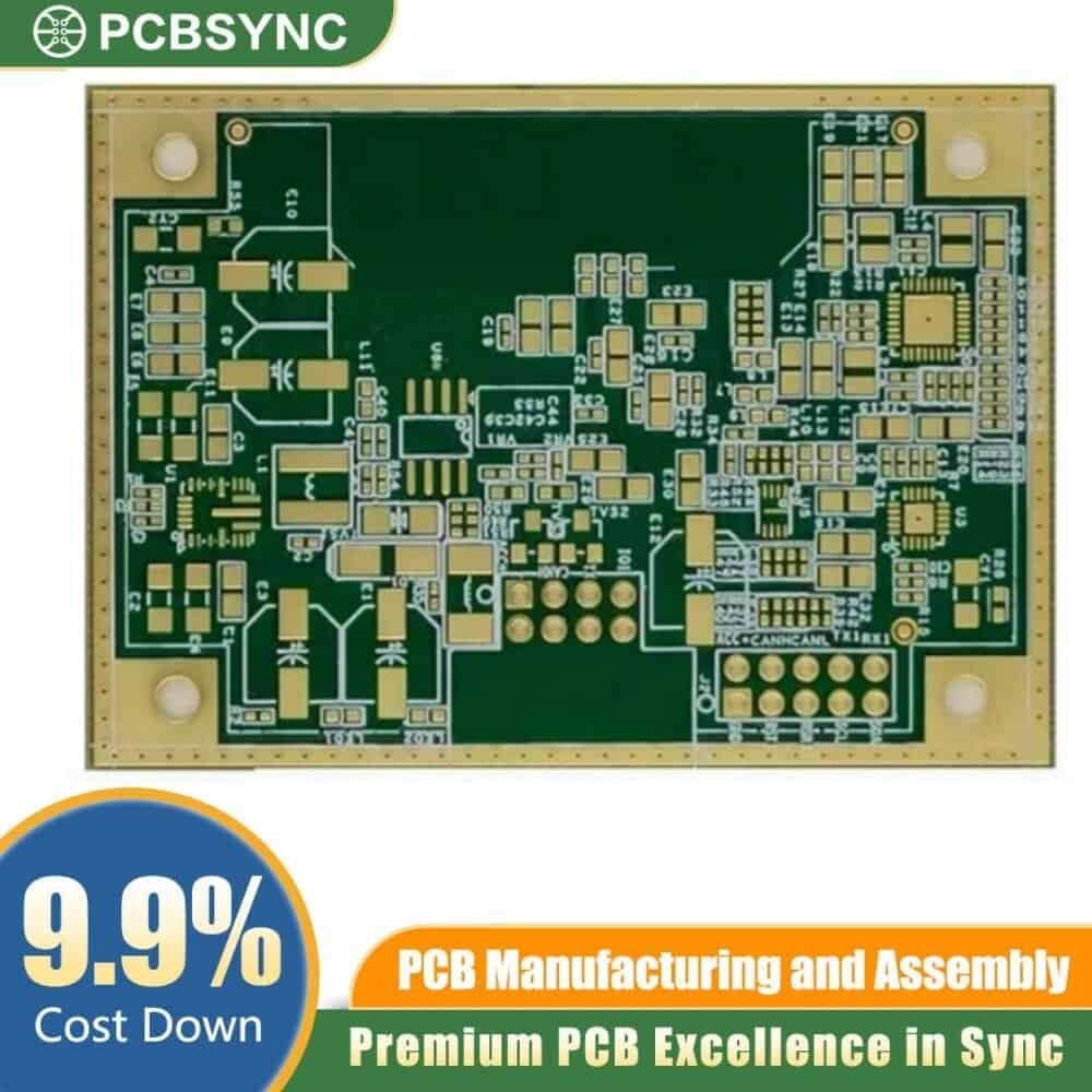 RT duroid 6002 0.5mm 12oz Immersion Gold 6-Layer Aerospace Instrumentation Board RT duroid 6002 0.5mm 12oz Immersion Gold 6-Layer Aerospace Instrumentation Board